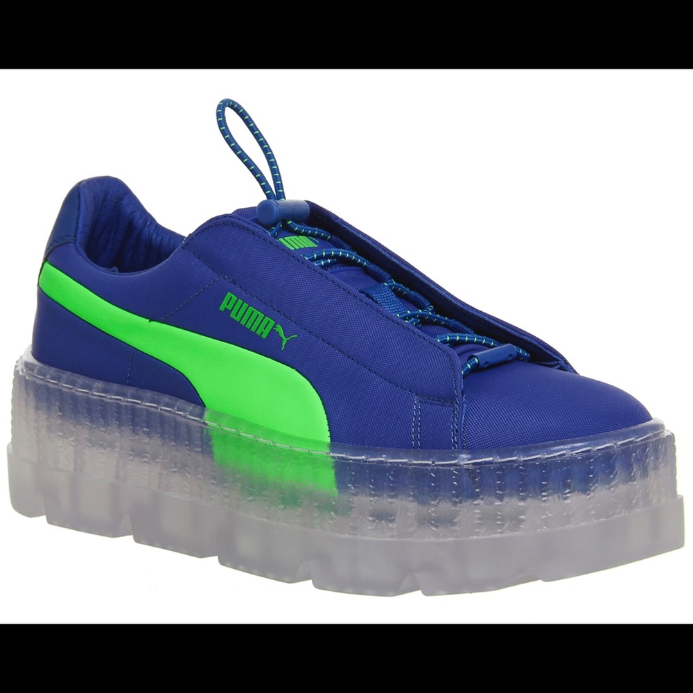 Fenty Puma blue and green NEW 7.